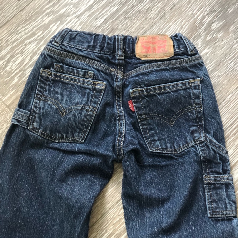 Boy’s Levi’s 505 Regular Jeans - Picture 12 of 16